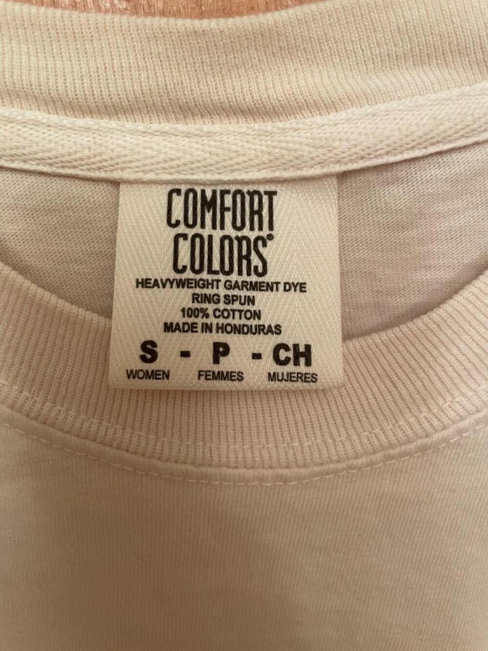Tomato Graphic T-Shirt 100% Cotton Comfort Colors Women's Boxy Tee Ivory Small - Picture 4 of 5